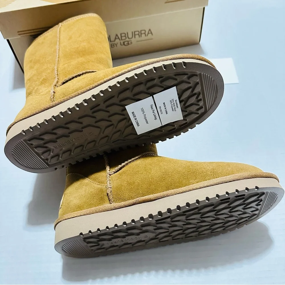 Koolaburra UGG Womens Koola Tall Boot Color Chesnut, Size 5 NEW
